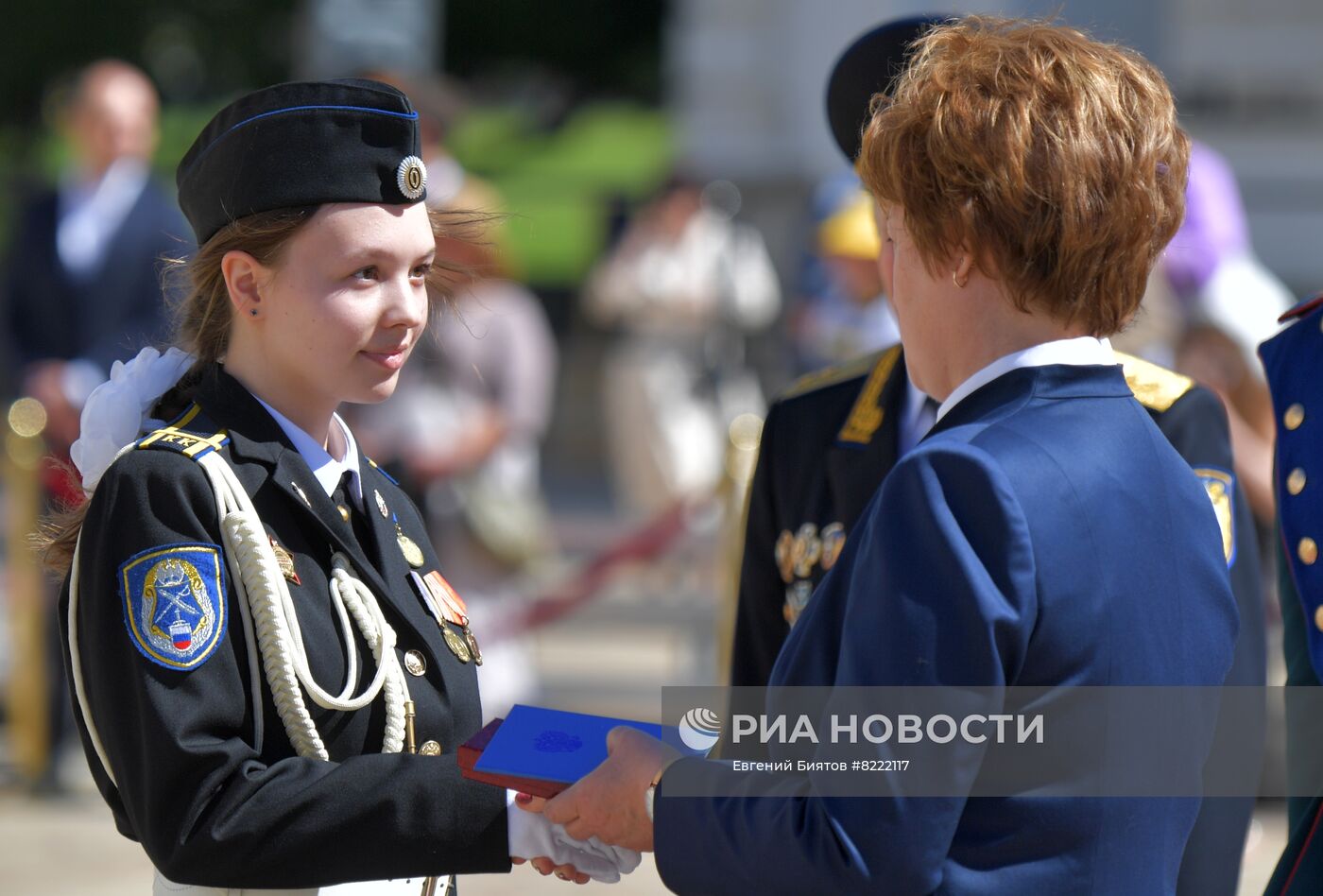 Вручение аттестатов выпускникам кадетских классов ФСО России