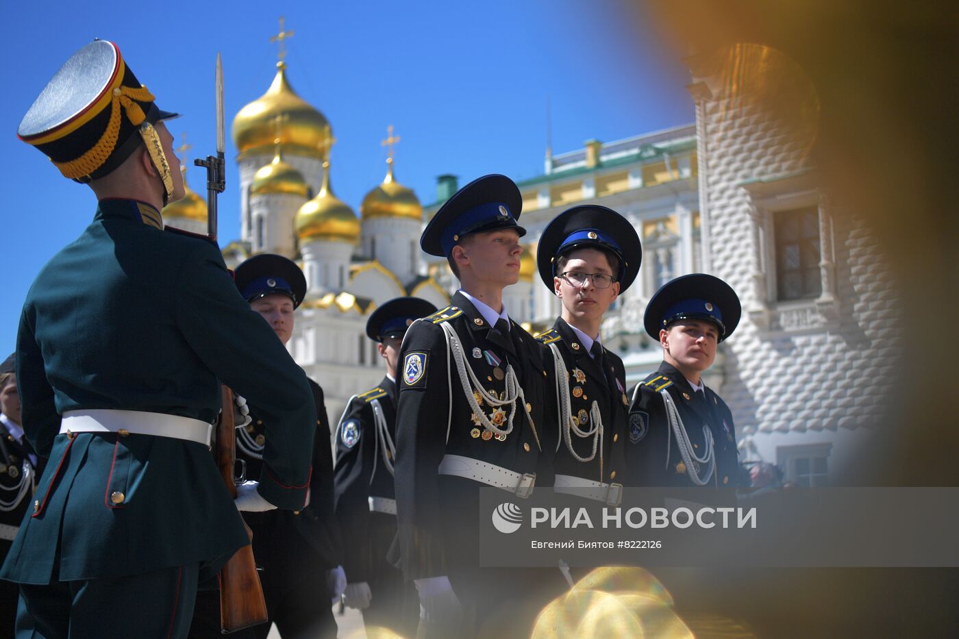 Вручение аттестатов выпускникам кадетских классов ФСО России