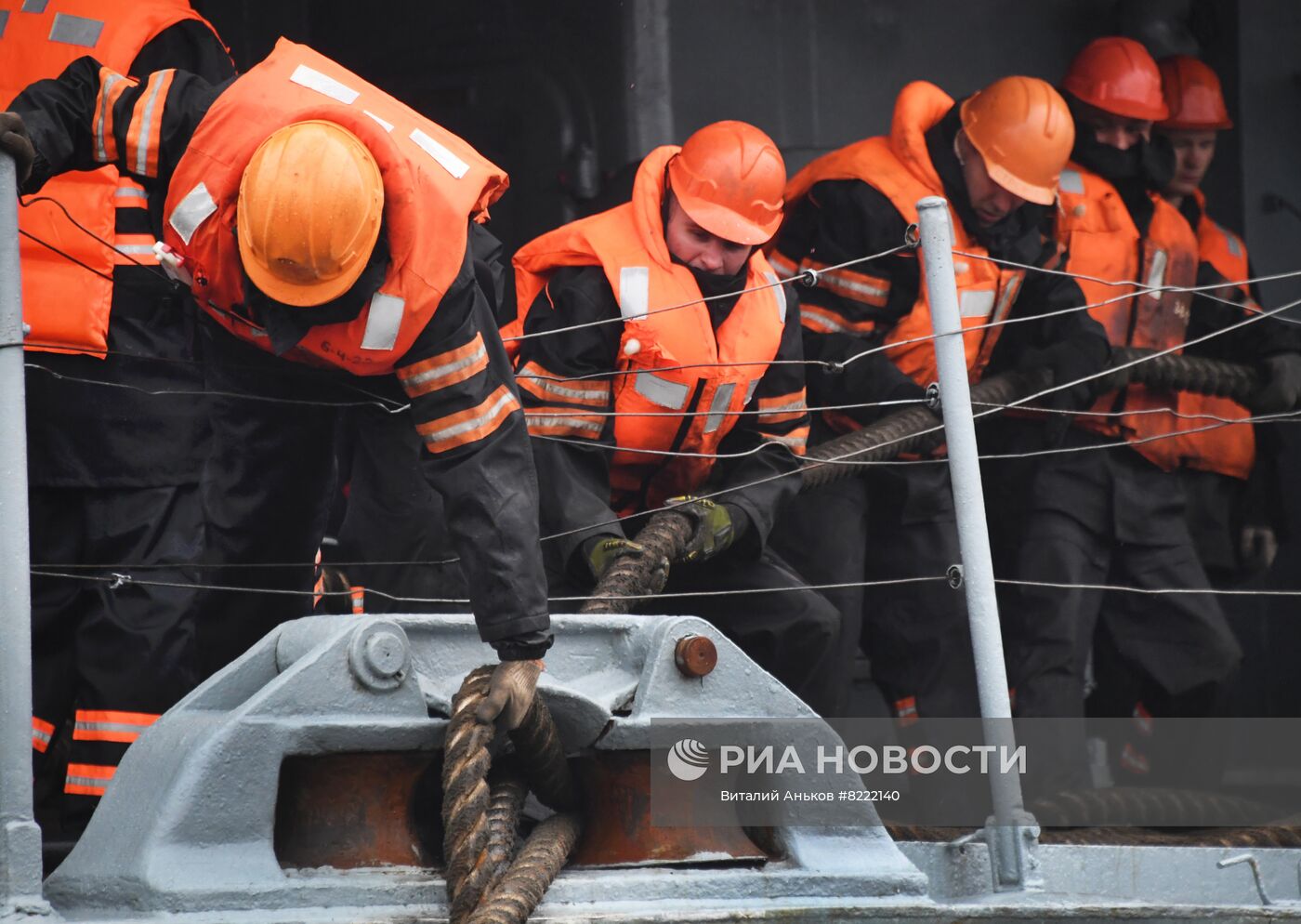 Возвращение отряда кораблей ТОФ во Владивосток