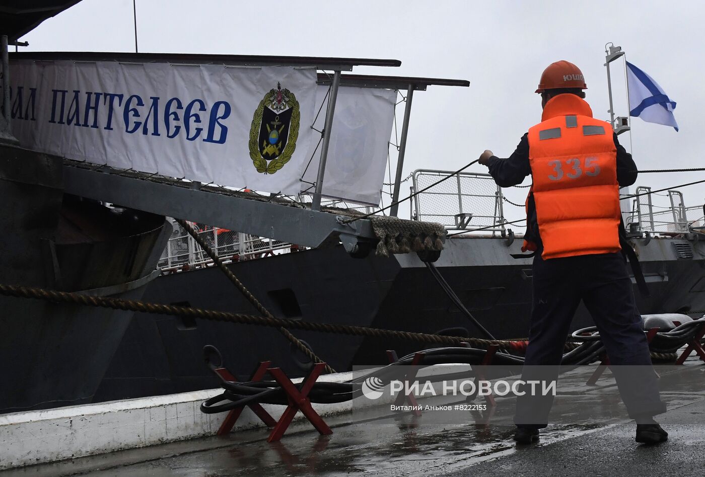 Возвращение отряда кораблей ТОФ во Владивосток