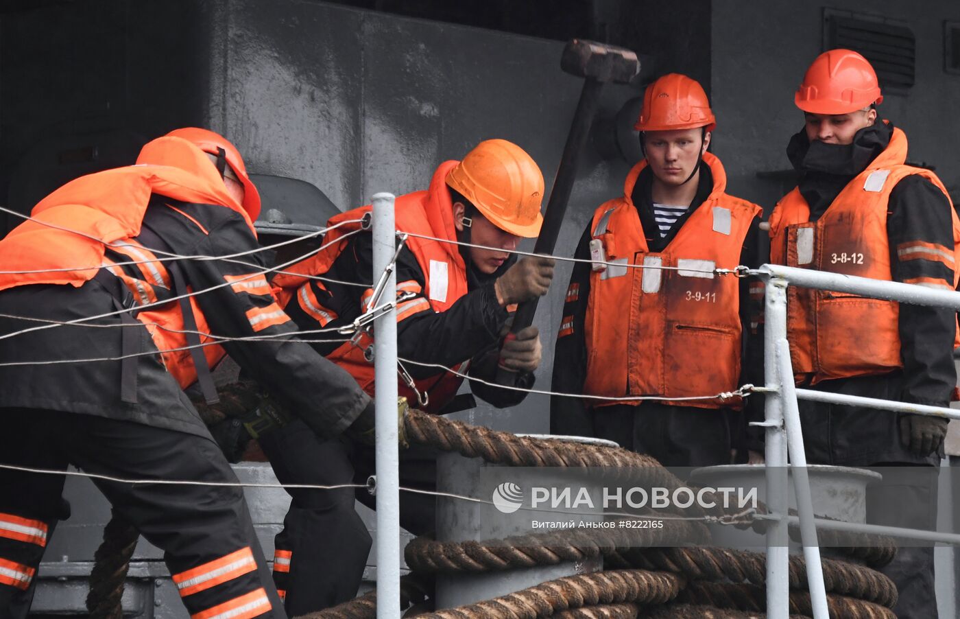 Возвращение отряда кораблей ТОФ во Владивосток