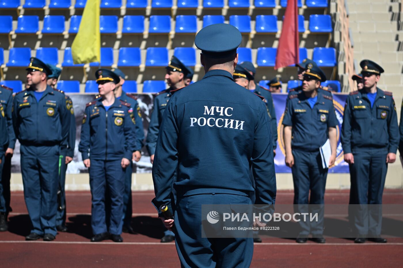 Финал городского конкурса "Московские мастера" по профессии "Пожарный"