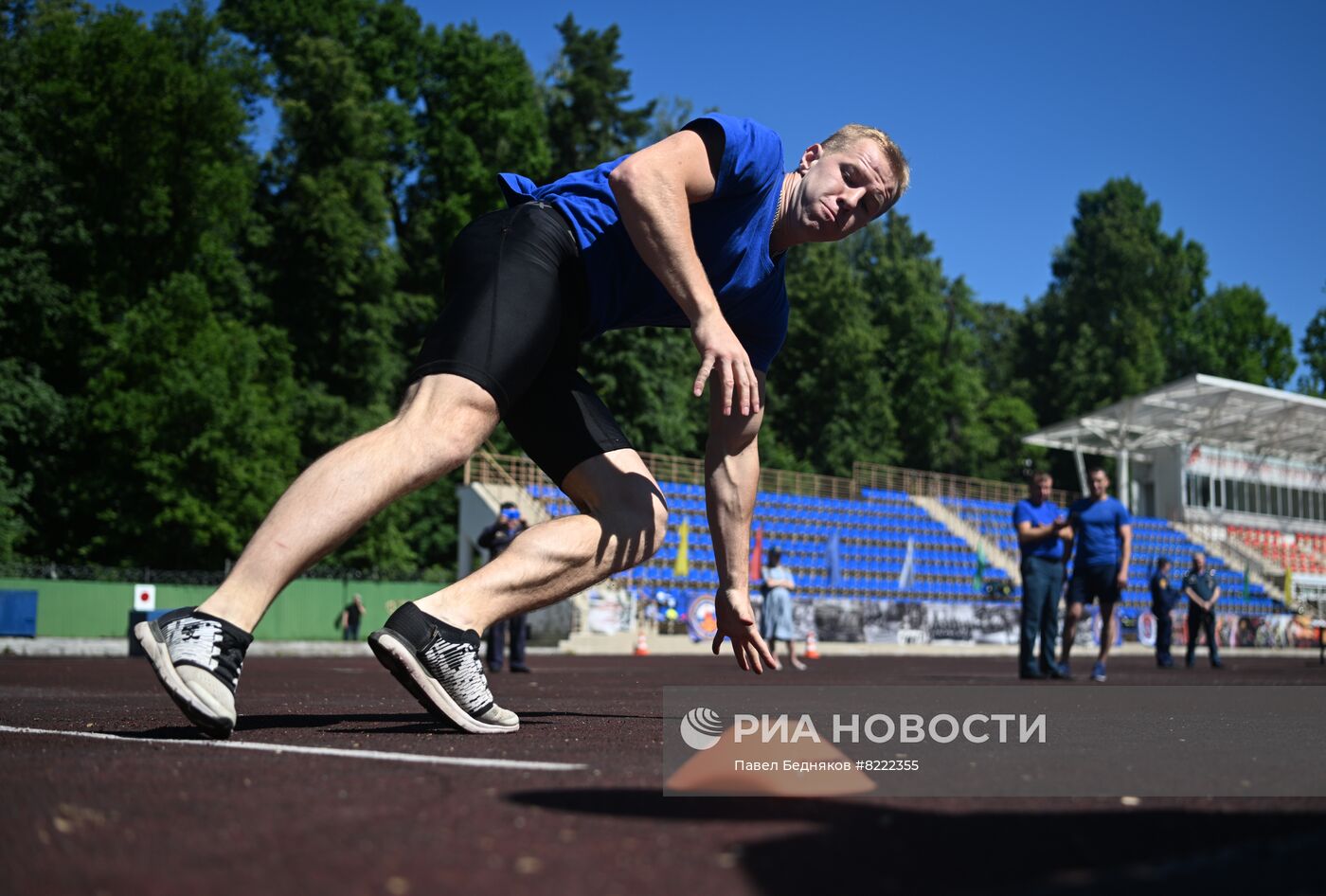 Финал городского конкурса "Московские мастера" по профессии "Пожарный"