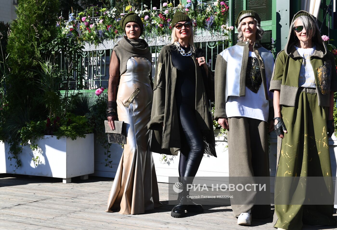 Московская неделя моды. Модный показ "Московского долголетия"