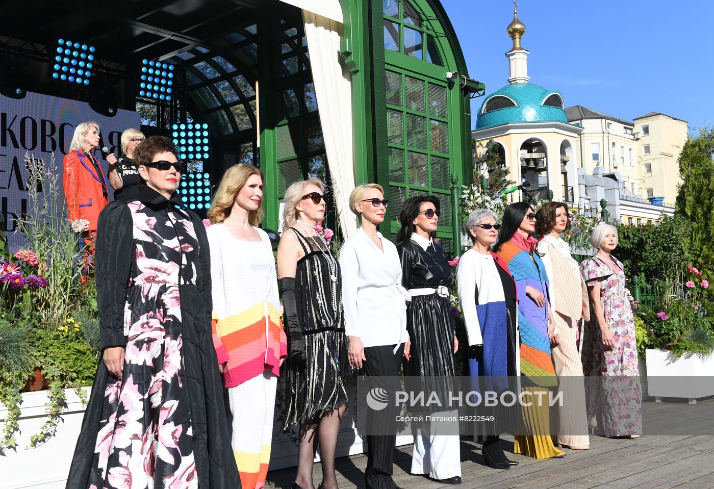 Московская неделя моды. Модный показ "Московского долголетия"