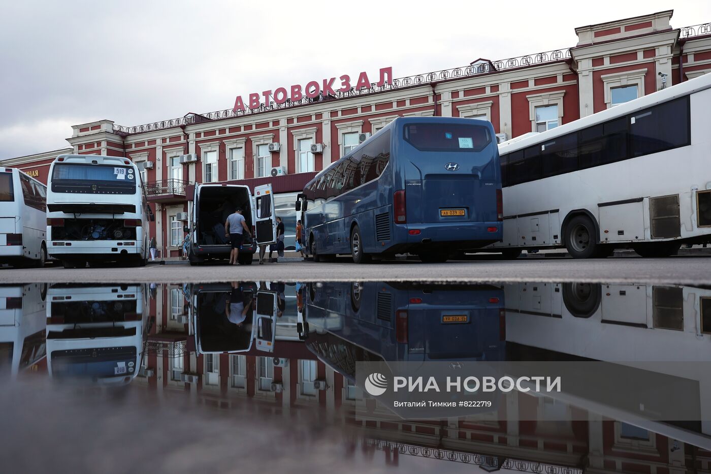 Запуск автобусного маршрута 