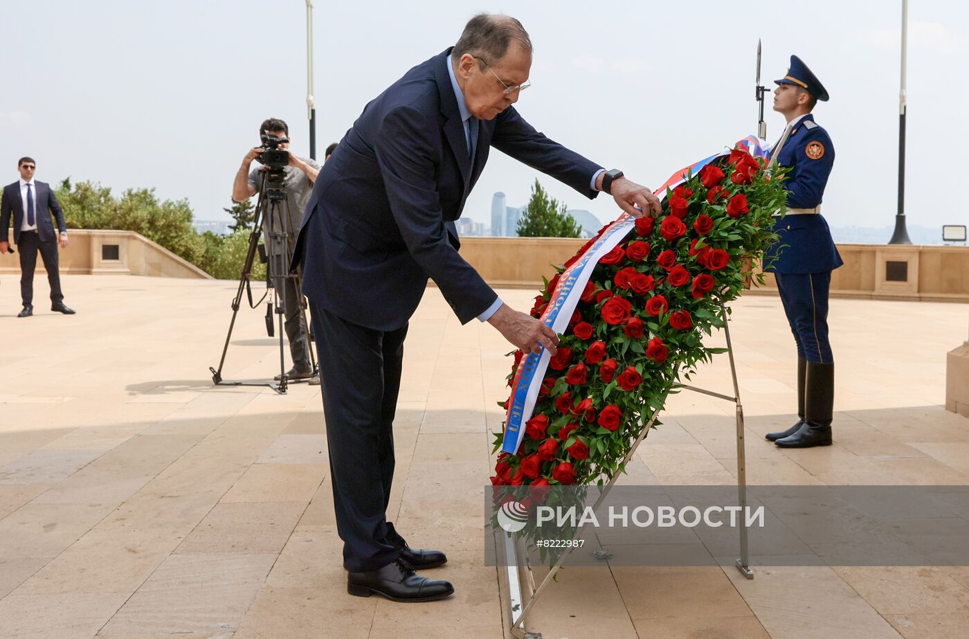 Визит главы МИД РФ С. Лаврова в Азербайджан 