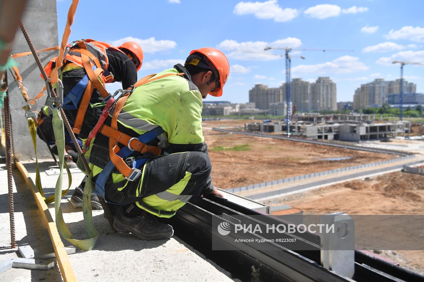 Строительство инновационного научно-технологического центра МГУ "Воробьевы горы"