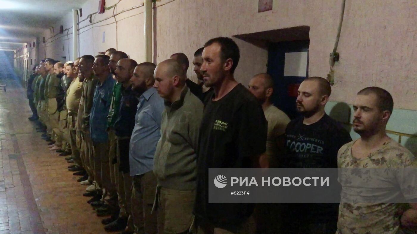 Под Лисичанском сдались в плен бойцы ВСУ