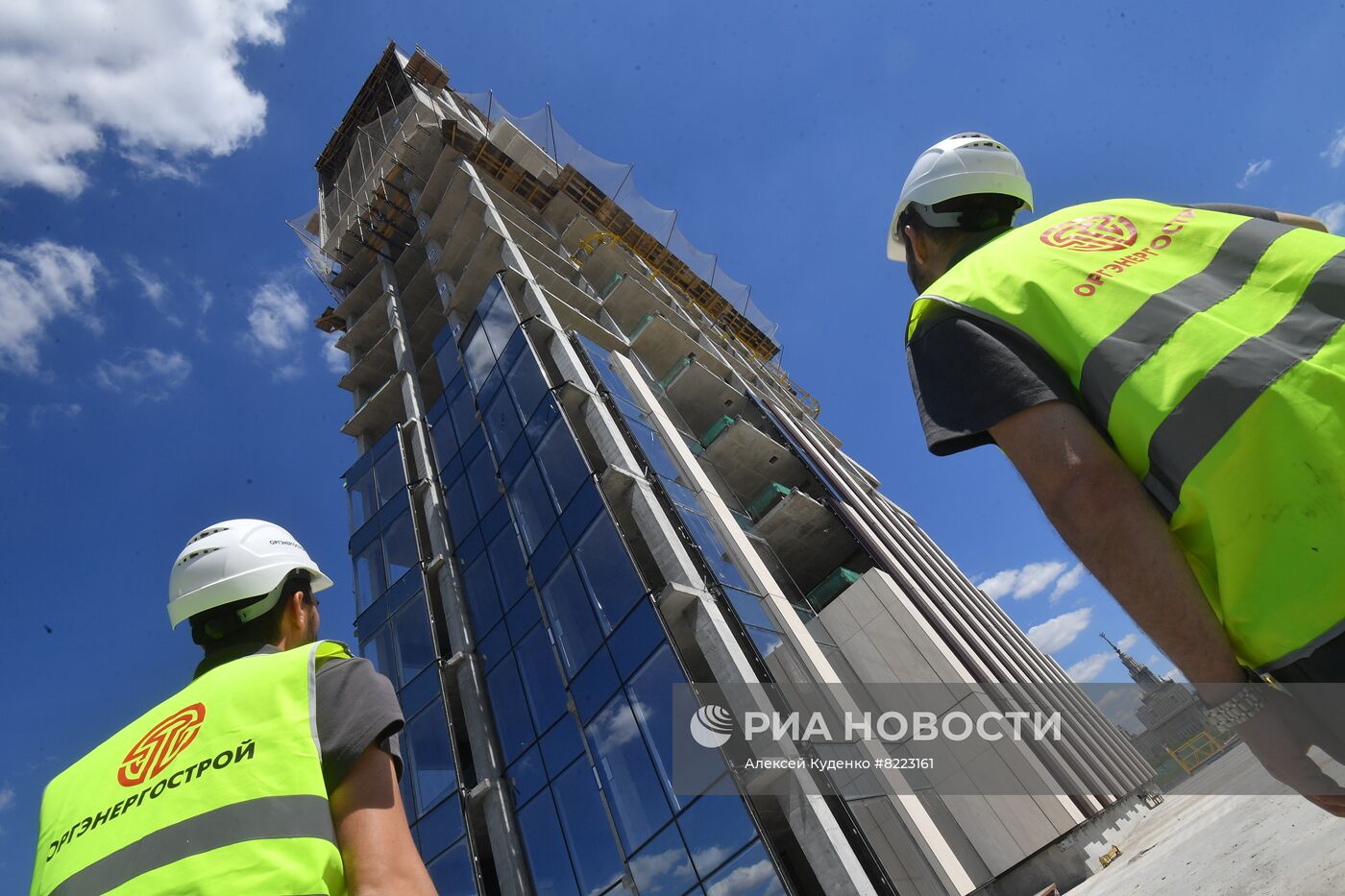 Строительство инновационного научно-технологического центра МГУ "Воробьевы горы"