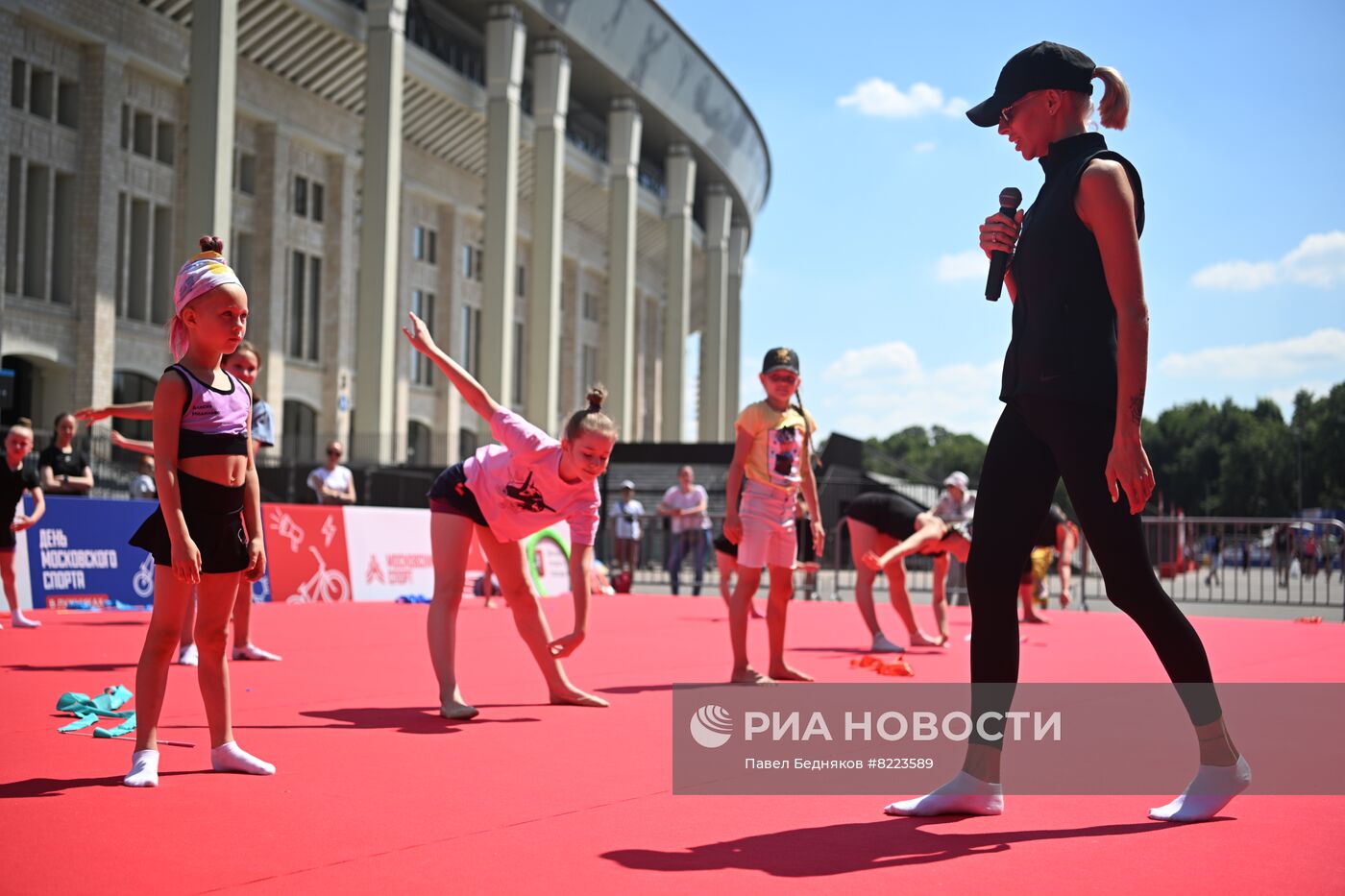 День Московского спорта в "Лужниках"