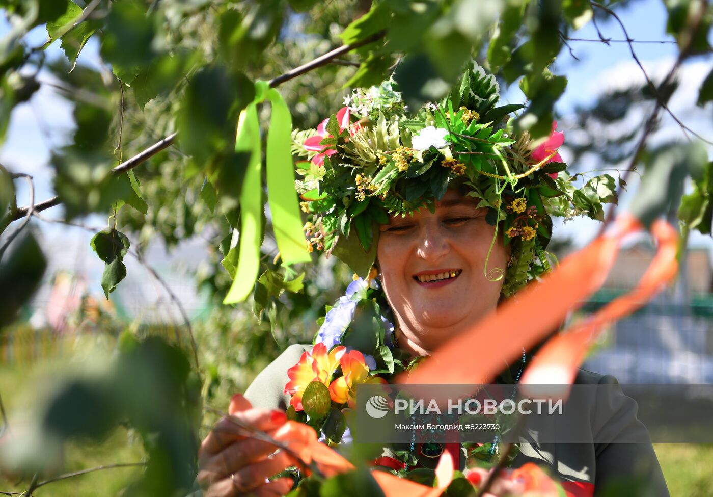 Праздник летнего солнцестояния "Валда шинясь" в Татарстане