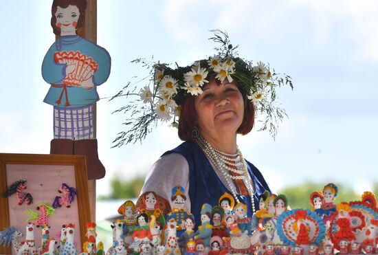 Праздник летнего солнцестояния "Валда шинясь" в Татарстане