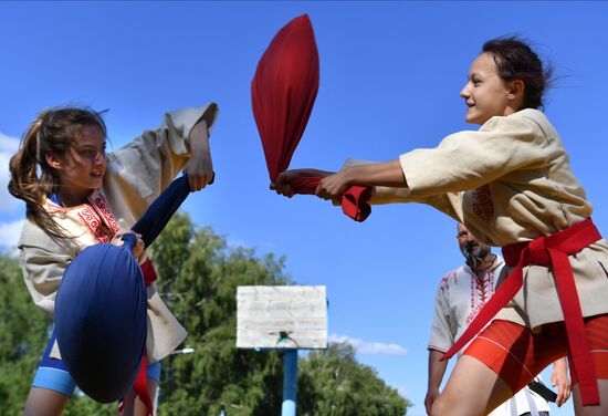 Праздник летнего солнцестояния "Валда шинясь" в Татарстане