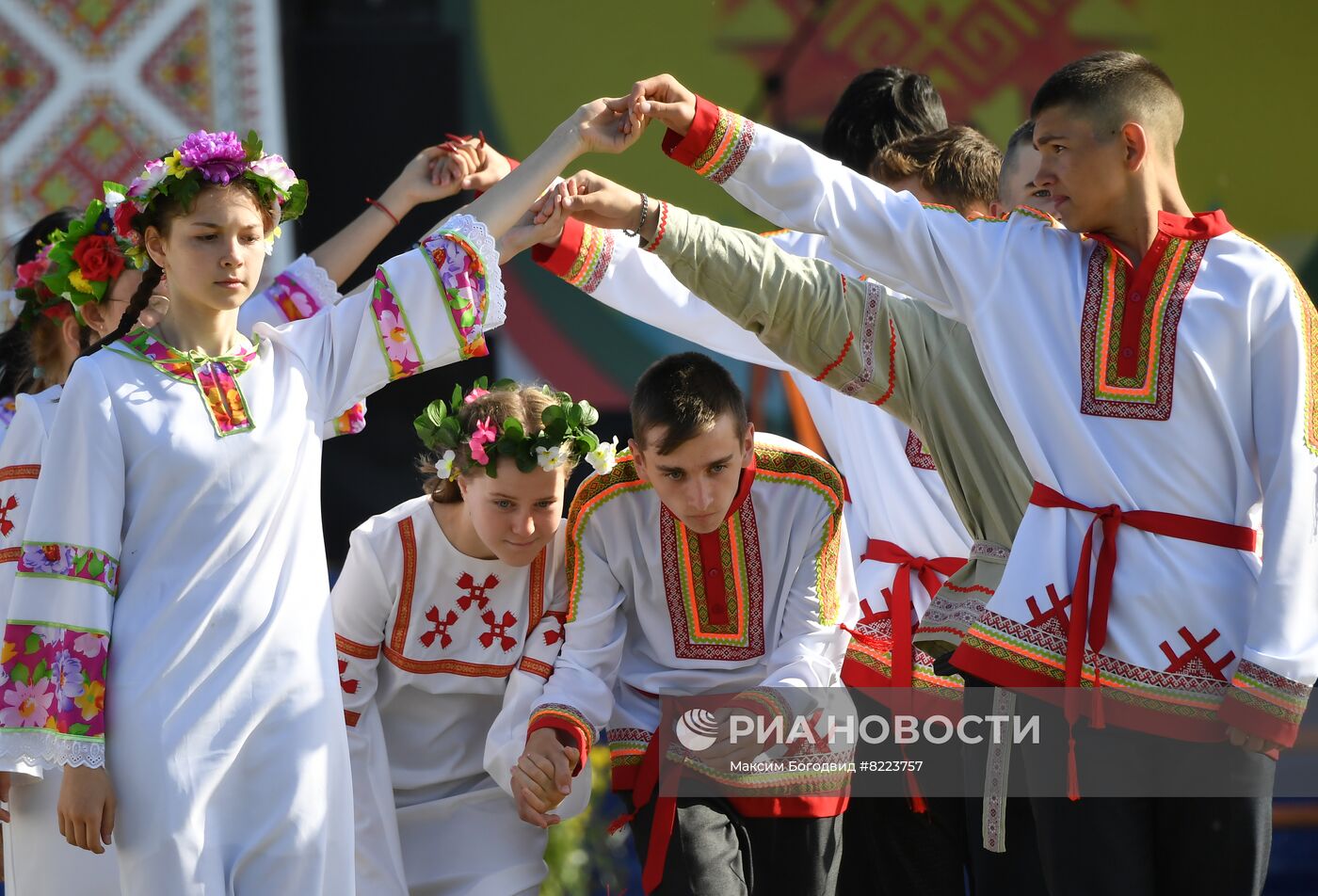 Праздник летнего солнцестояния "Валда шинясь" в Татарстане