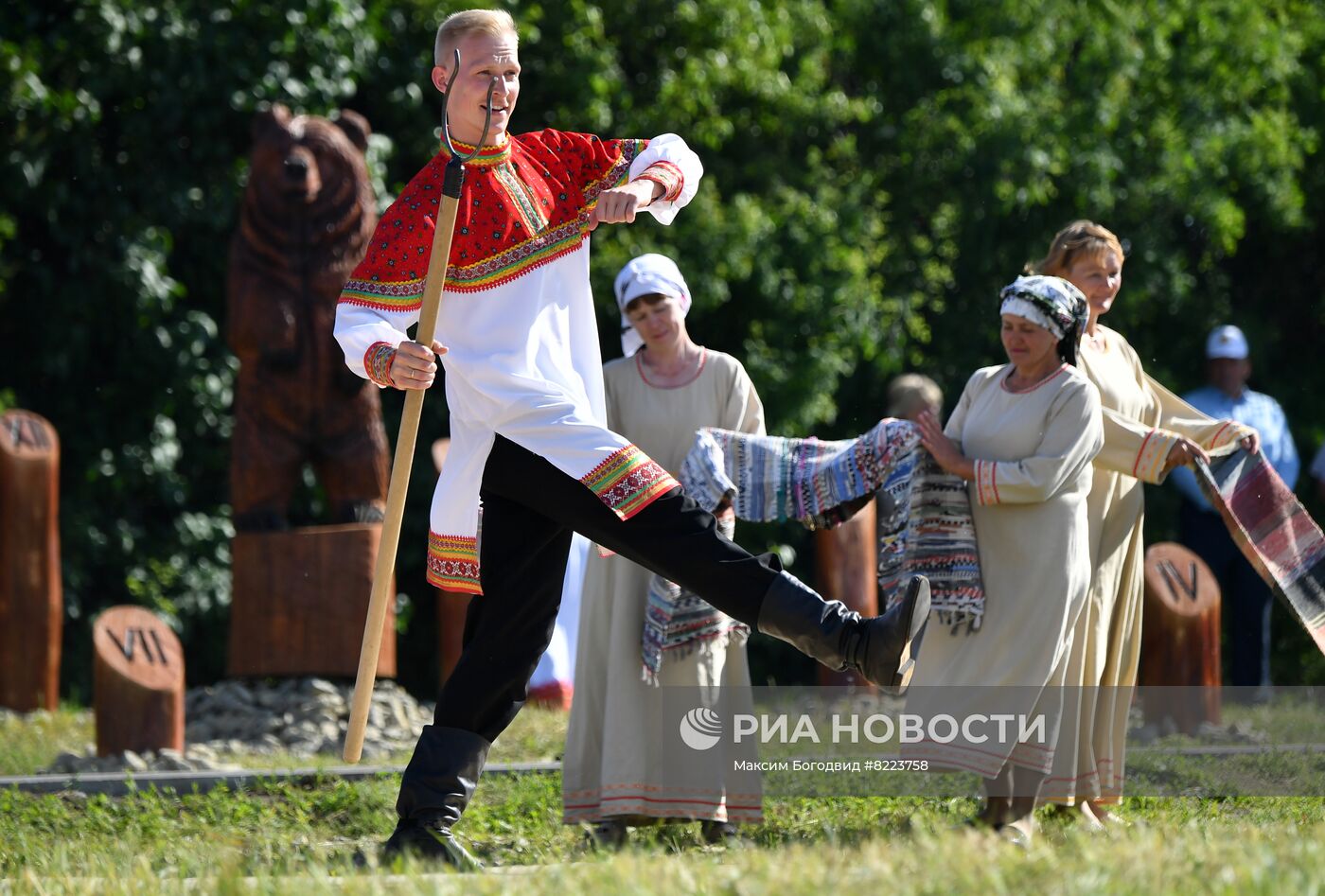 Праздник летнего солнцестояния "Валда шинясь" в Татарстане