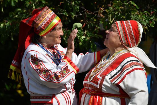 Праздник летнего солнцестояния "Валда шинясь" в Татарстане