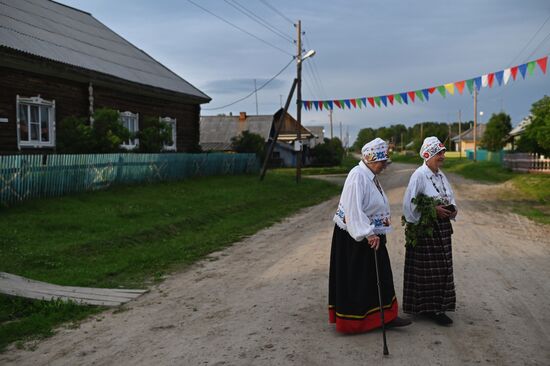 Латышский праздник "Лиго" в Омской области