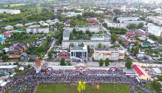 Открытие фестиваля воздухоплавания в Пермском крае
