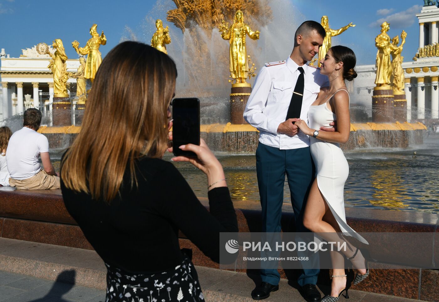 Жаркая погода в Москве 