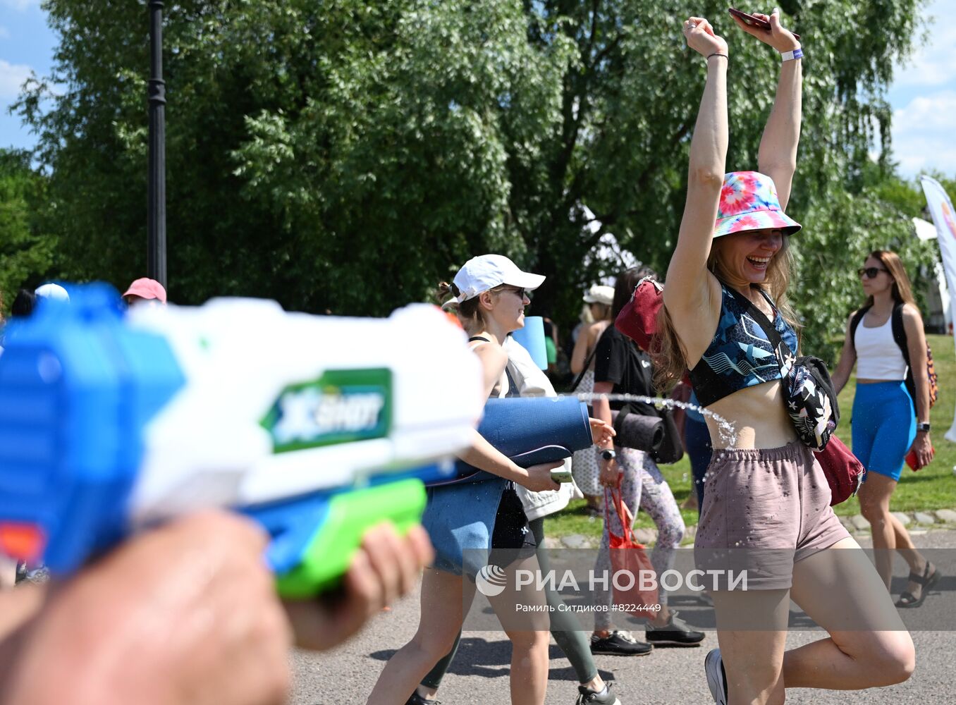 Международный день йоги в Москве