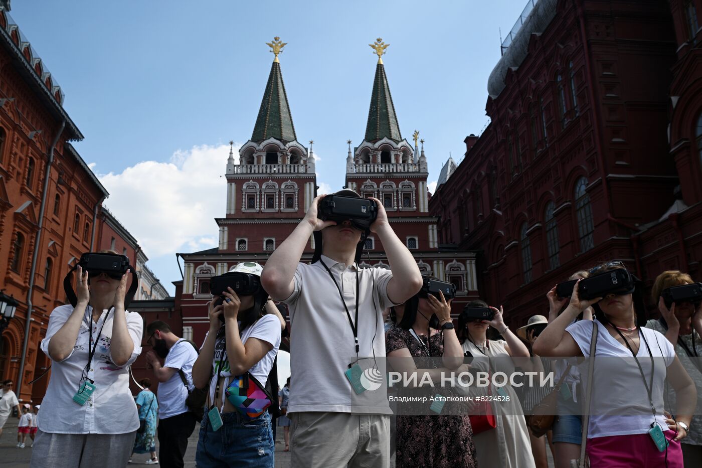 Жаркая погода в Москве 