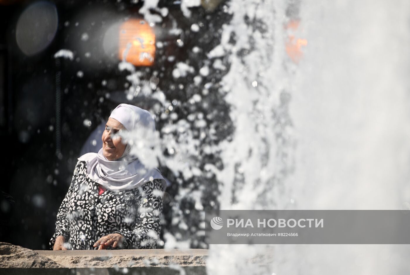 Жаркая погода в Москве 