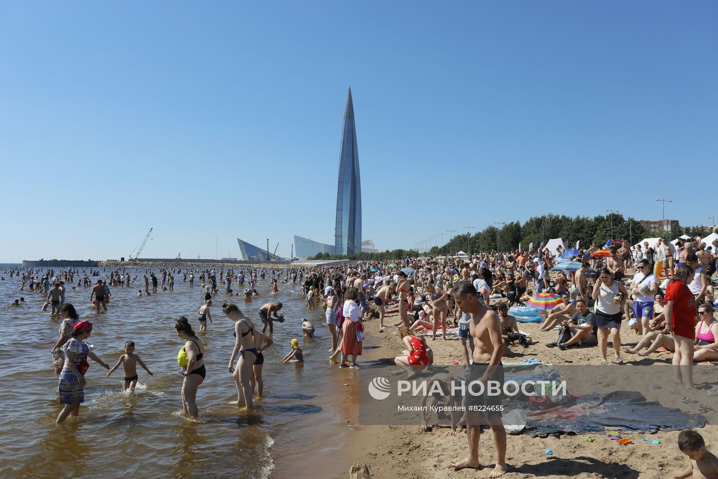 Жара в Санкт-Петербурге