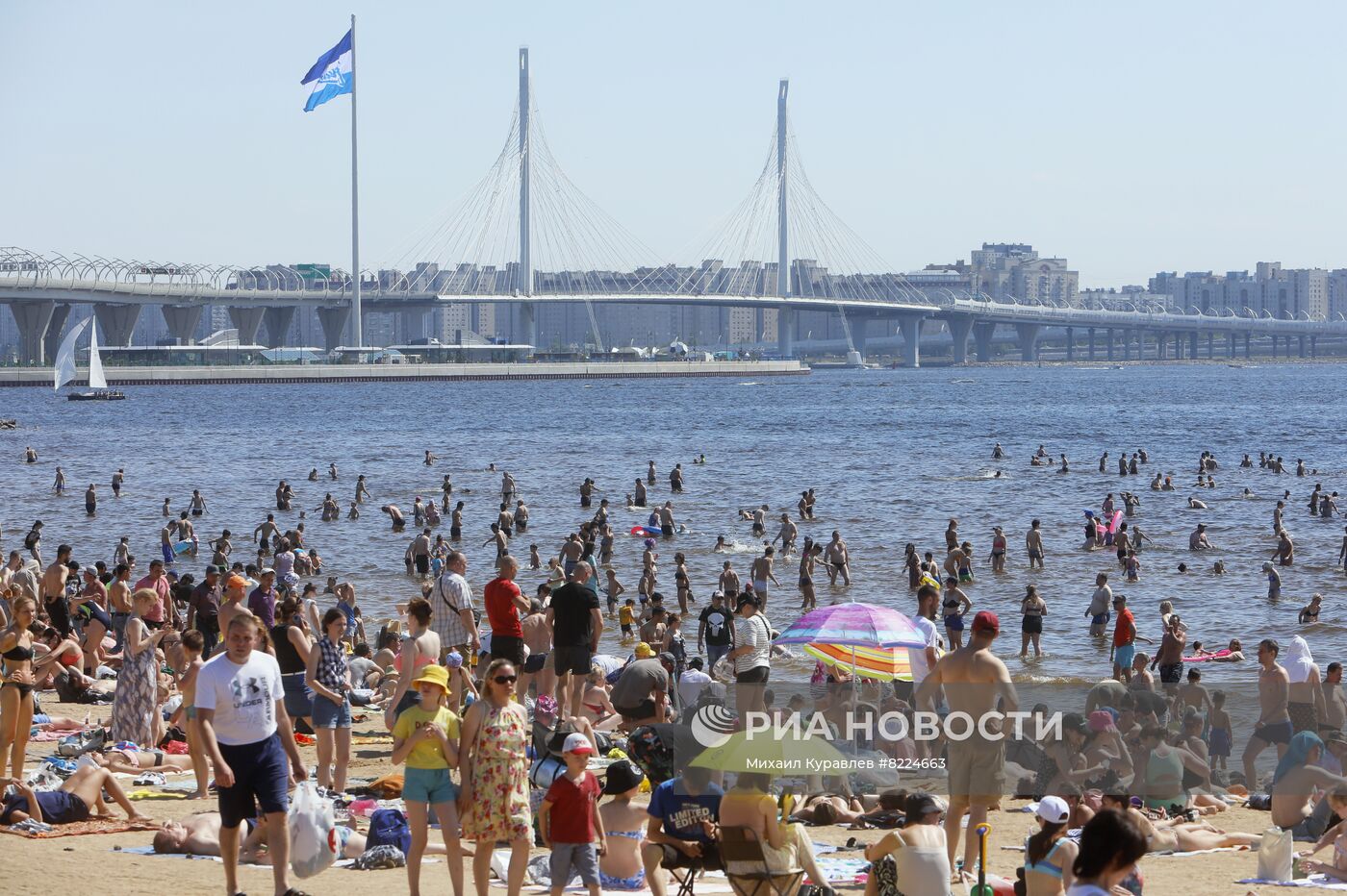 Жара в Санкт-Петербурге