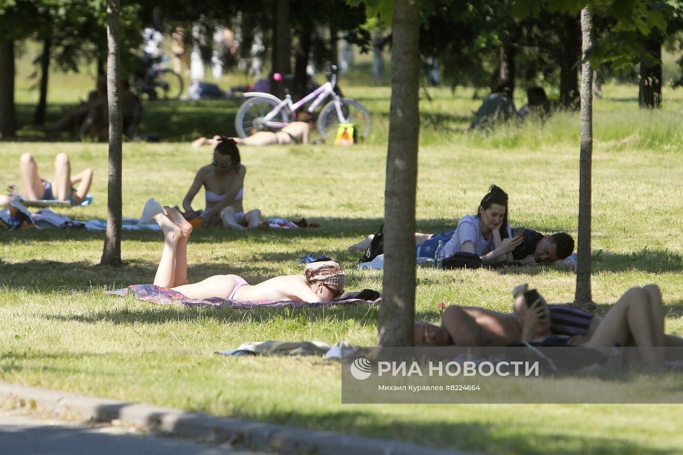 Жара в Санкт-Петербурге