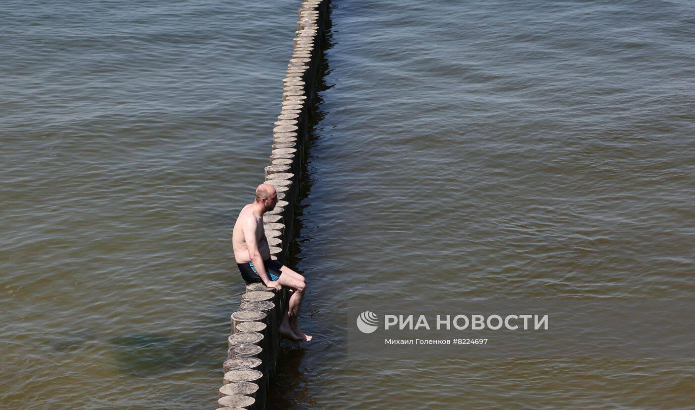 Жара в Калининградской области