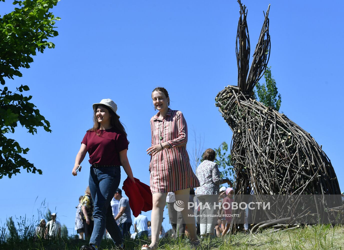 Праздник экоскульптур в Татарстане