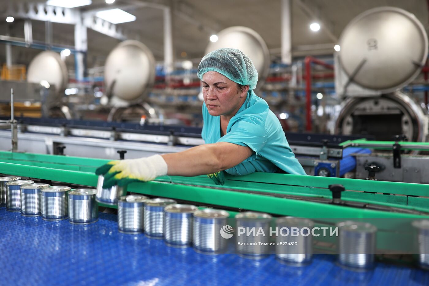 Производство консервированного горошка в Краснодарском крае