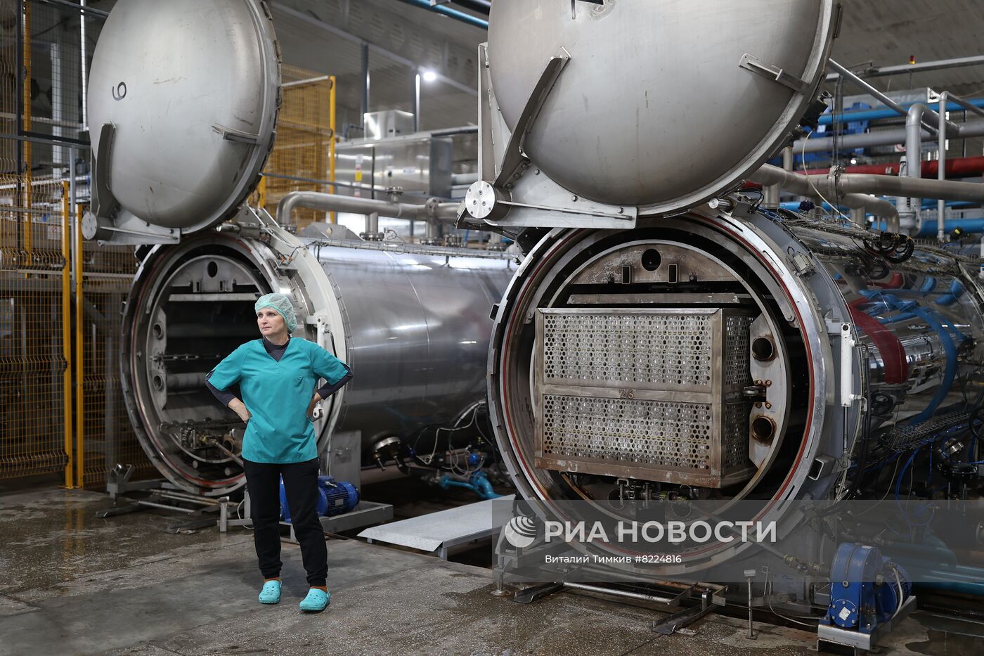 Производство консервированного горошка в Краснодарском крае