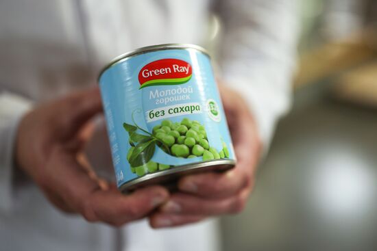 Производство консервированного горошка в Краснодарском крае