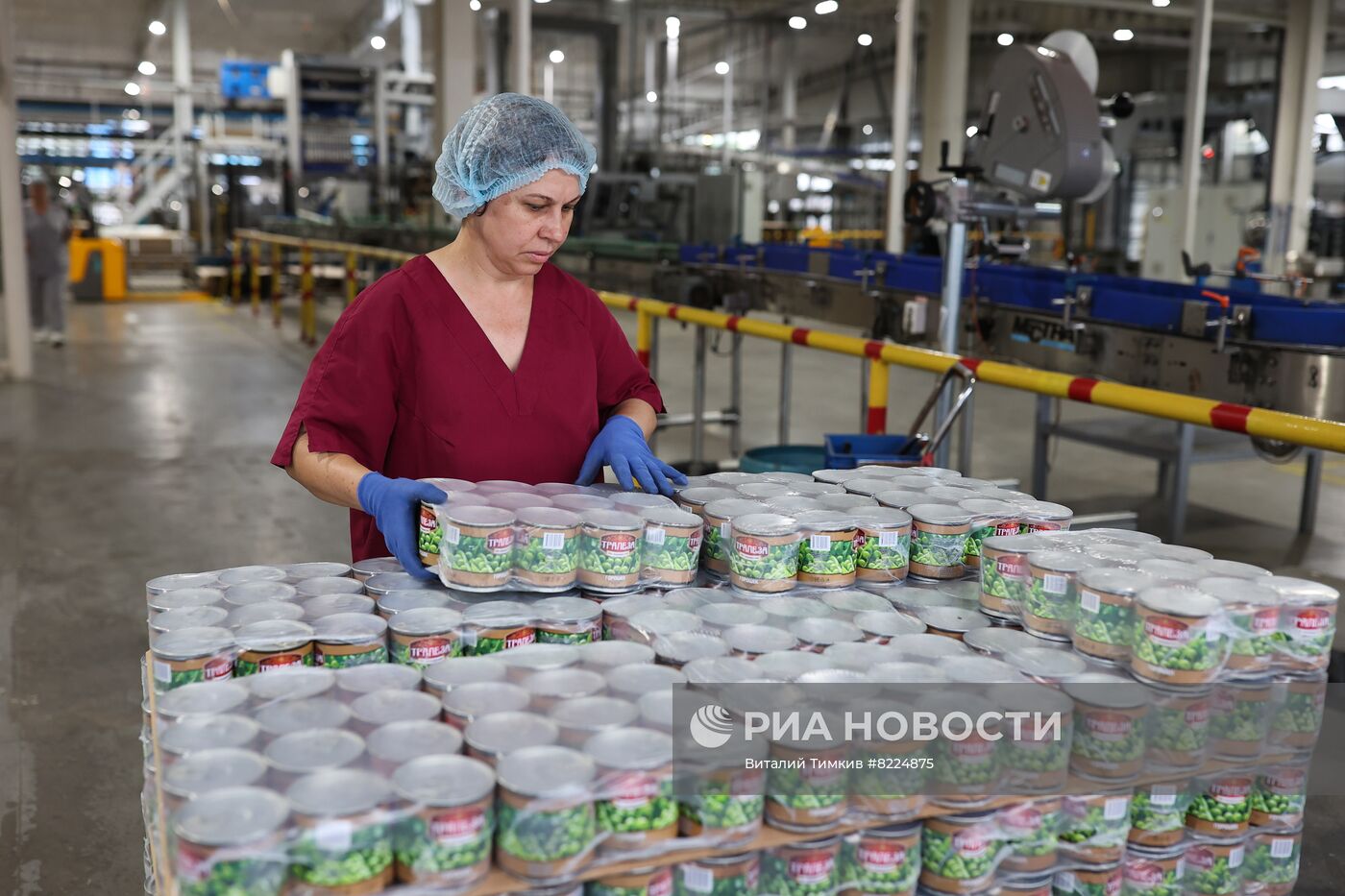 Производство консервированного горошка в Краснодарском крае