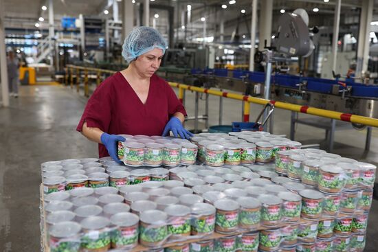 Производство консервированного горошка в Краснодарском крае