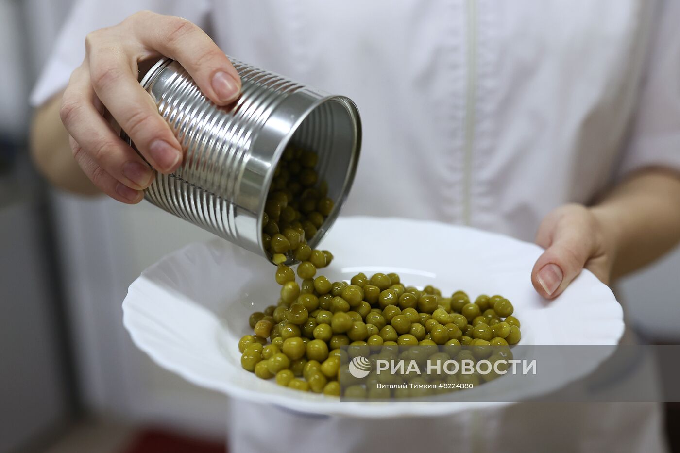 Производство консервированного горошка в Краснодарском крае