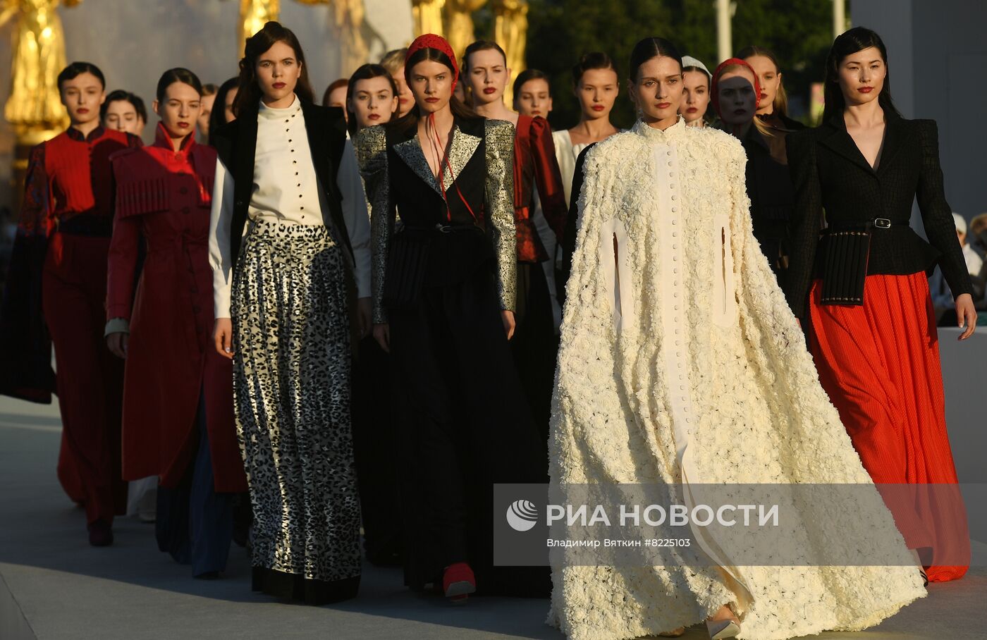 Московская неделя моды. Показ российских дизайнеров