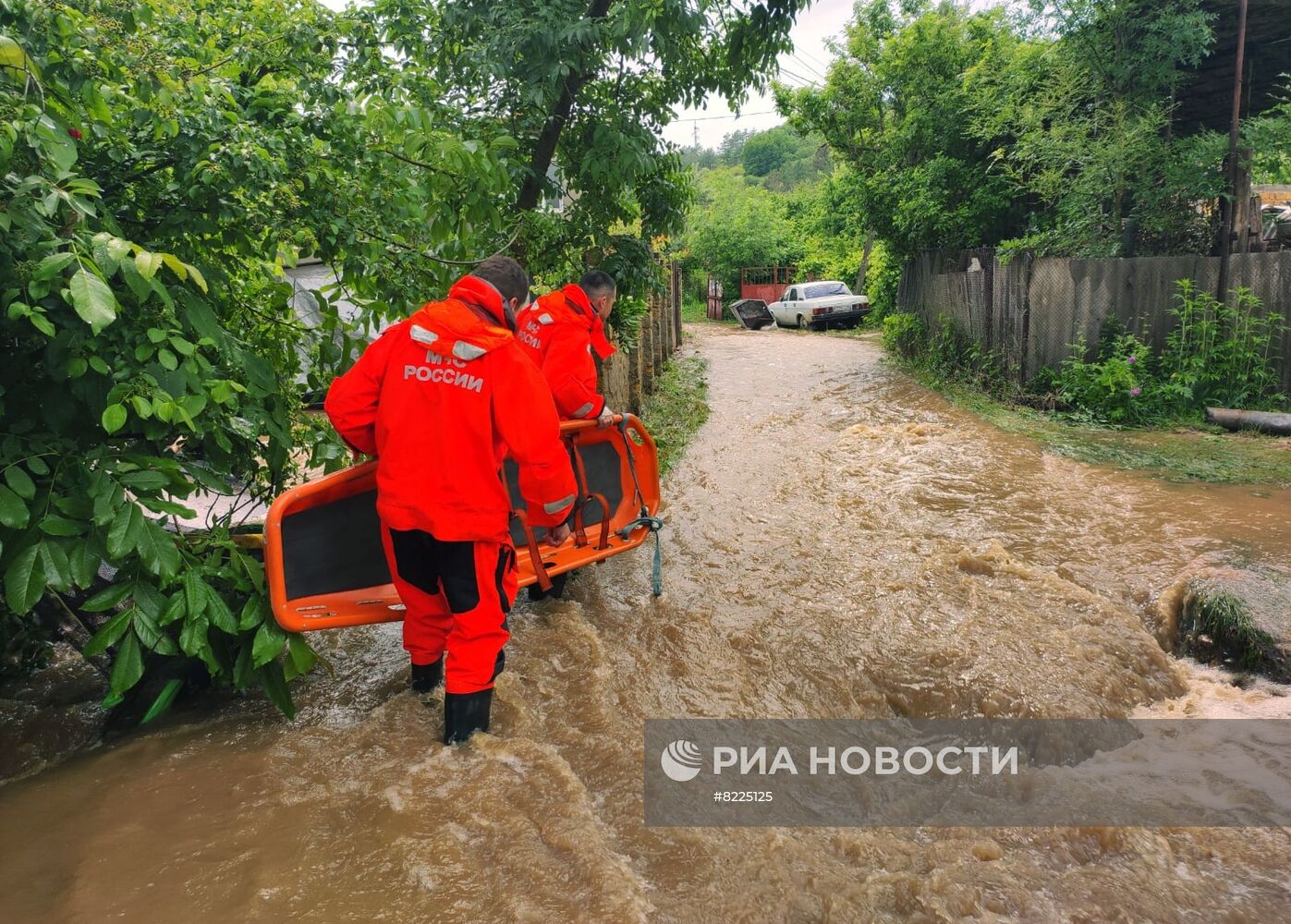 В Крыму после обильных ливней введен режим ЧС