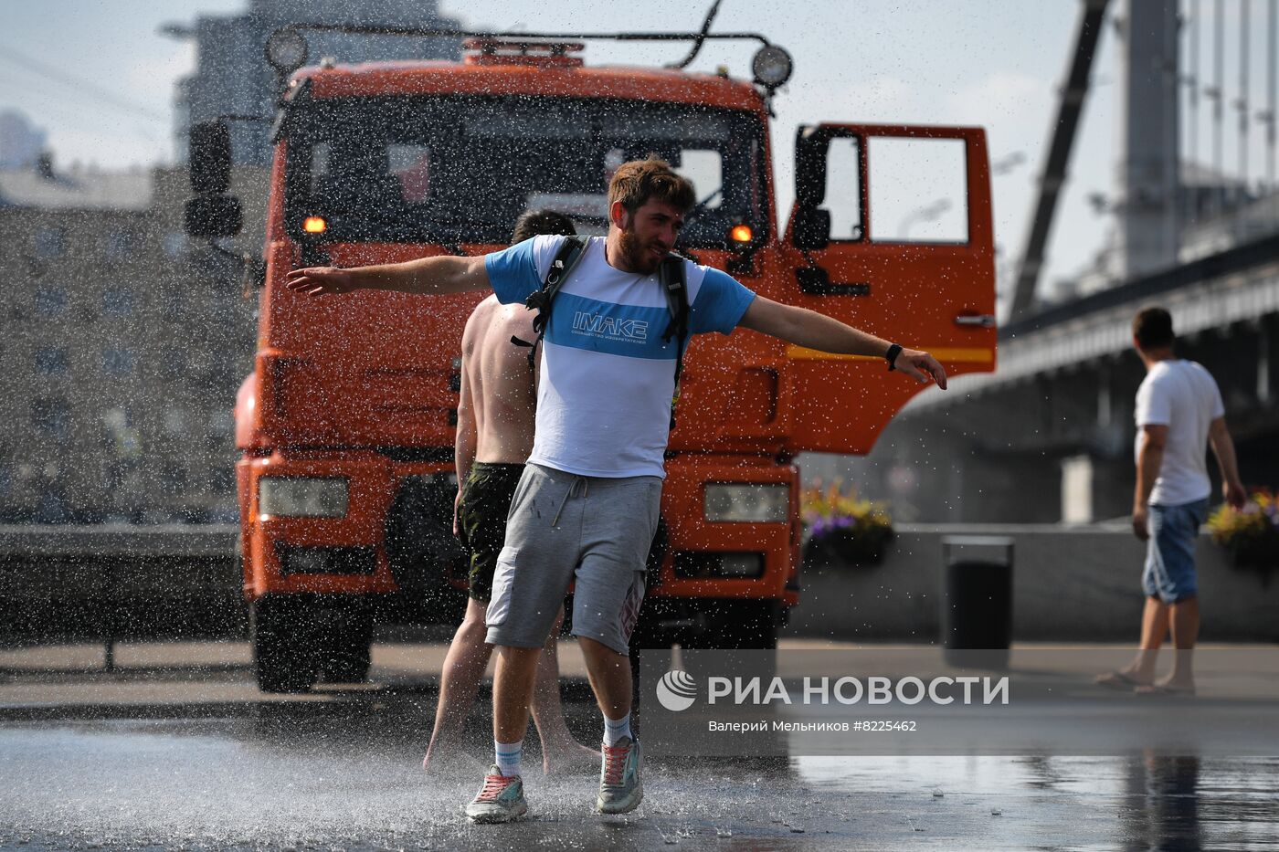 Жаркая погода в Москве