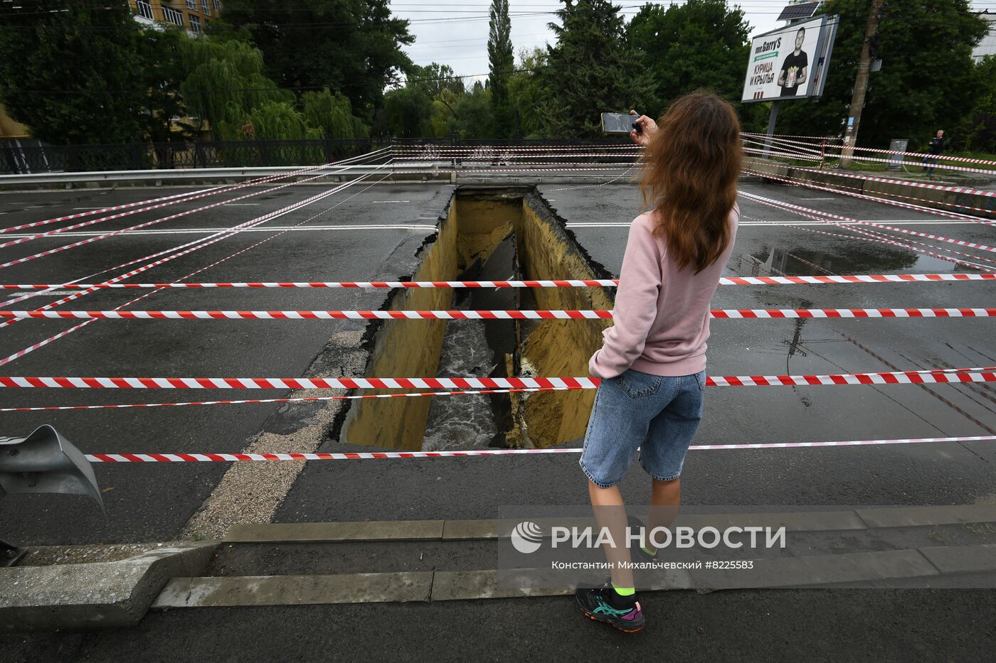 В Крыму после обильных ливней введён режим ЧС