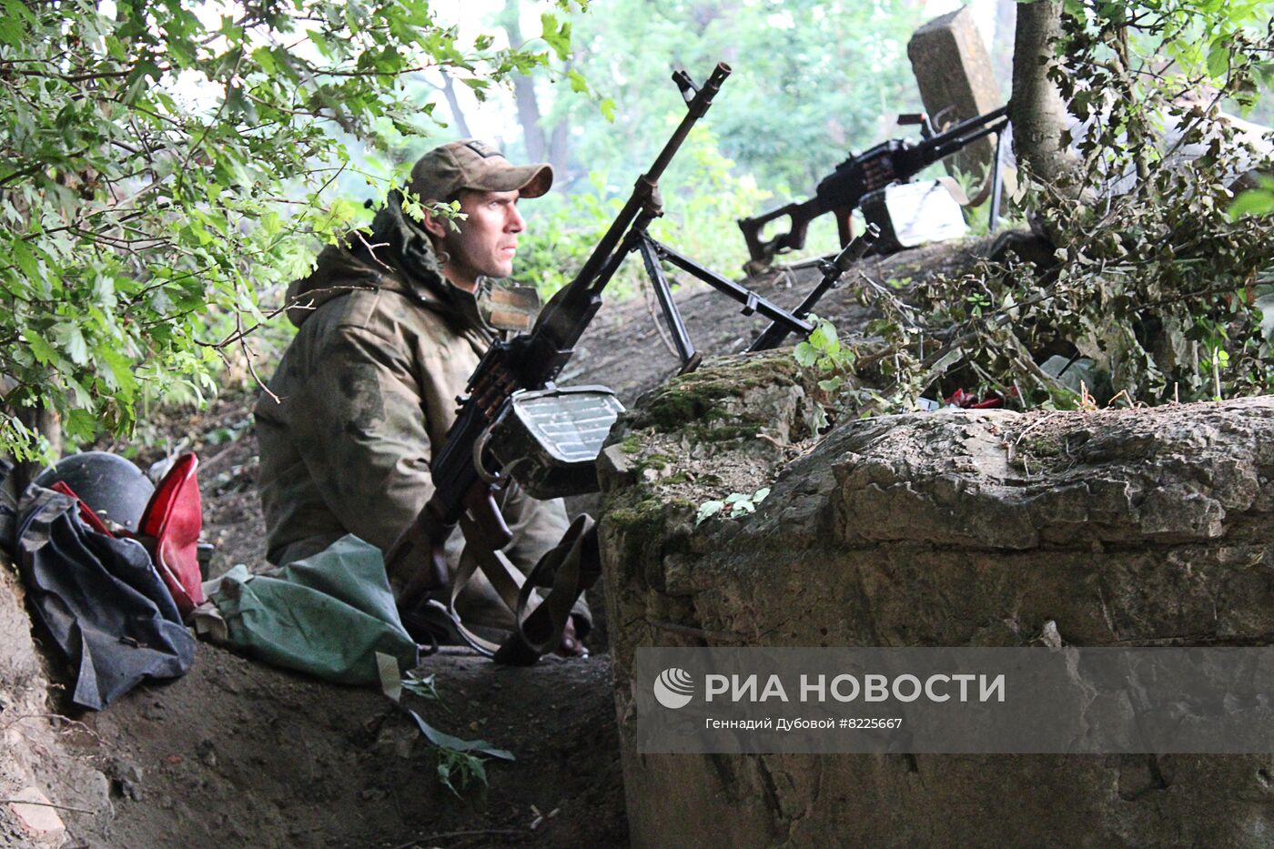 Бойцы чеченского отряда "Ахмат" в ЛНР