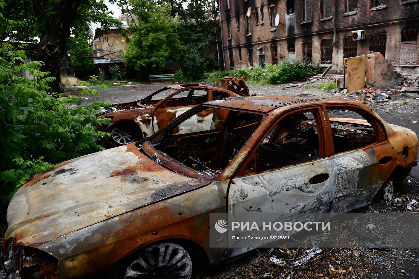 Последствия боевых действий в Мариуполе