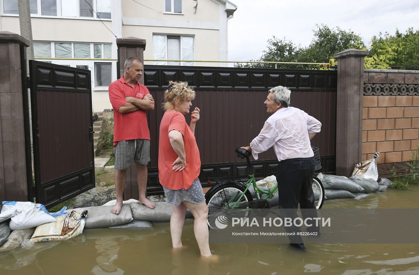 В Крыму после обильных ливней введён режим ЧС