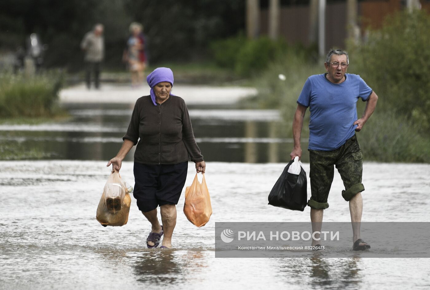 В Крыму после обильных ливней введён режим ЧС