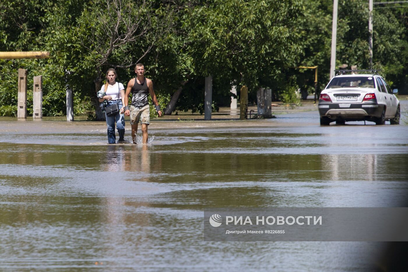 В Крыму после обильных ливней введён режим ЧС