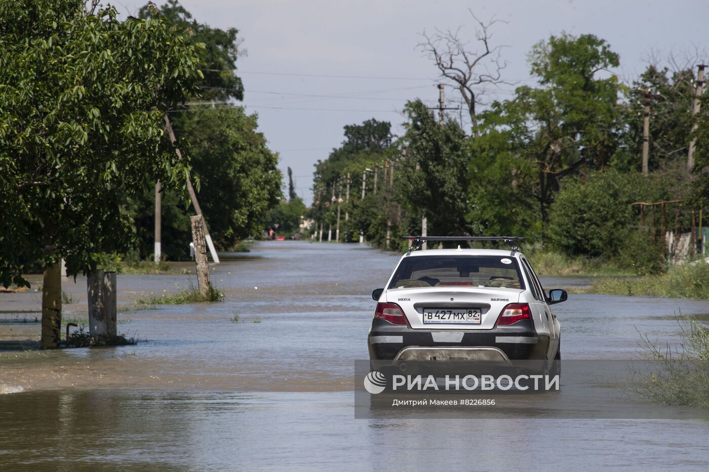 В Крыму после обильных ливней введён режим ЧС