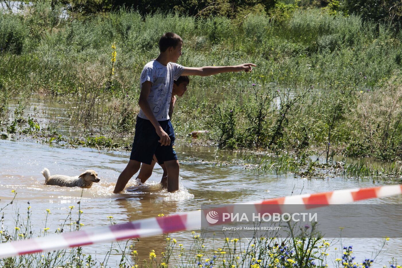 В Крыму после обильных ливней введён режим ЧС