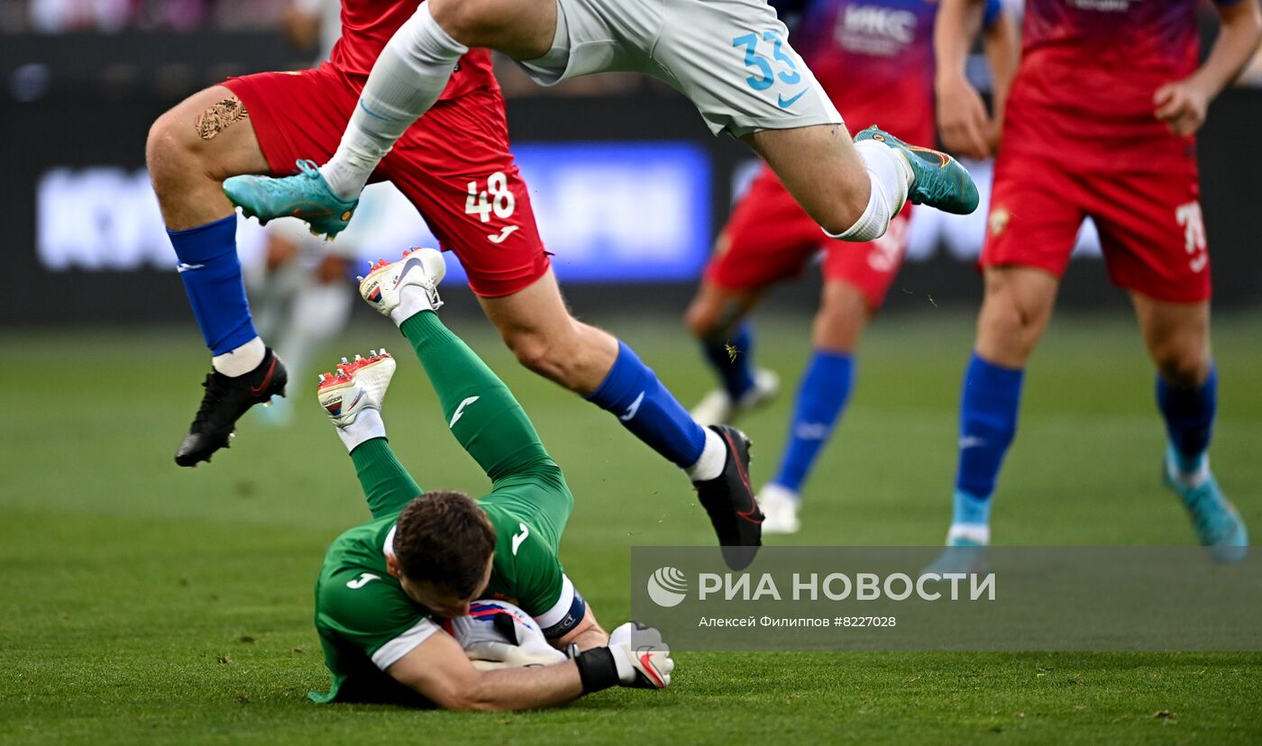 Футбол. Кубок PARI Премьер. Матч ЦСКА - "Зенит"